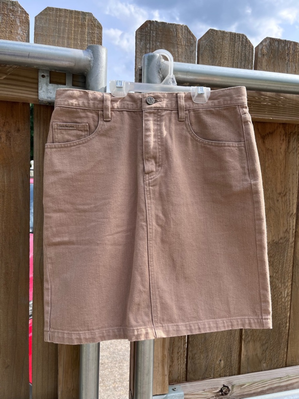 Calvin Klein brown skirt